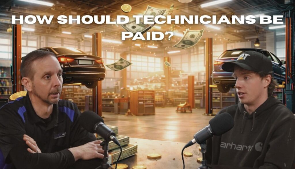 How should technicians be paid?